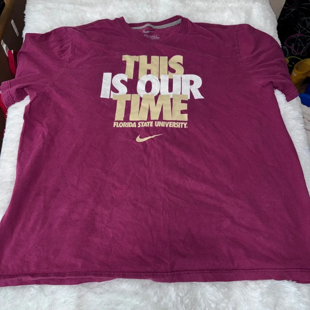 Nike Florida State Seminoles TShirt Mens 3XL‎ Maroon This Is Our Time